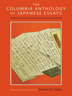 cover image of The Columbia Anthology of Japanese Essays